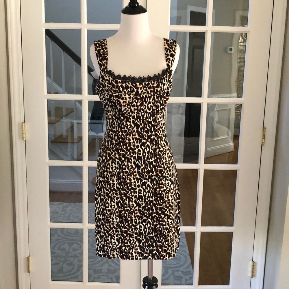 SHOW STOPPER Leopard Cocktail Dress